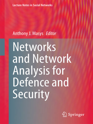 cover image of Networks and Network Analysis for Defence and Security